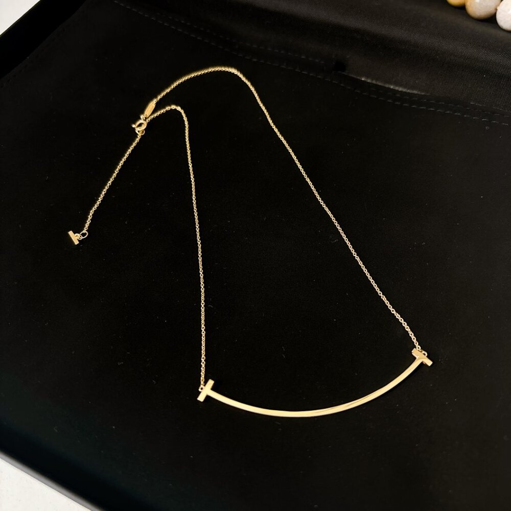 REAL GOLD TIFFANY INSPIRED NECKLACE